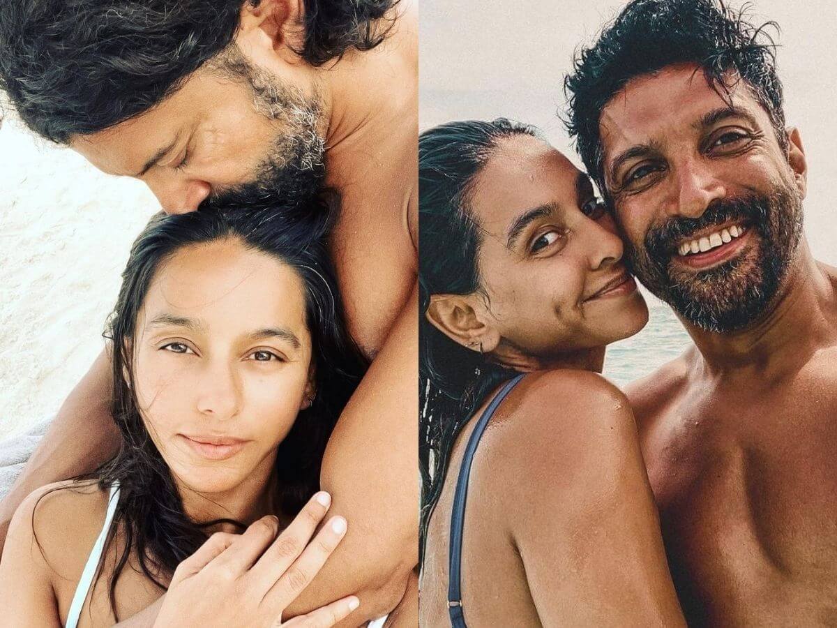 Farhan Akhtar And Shibani Dandekar Wedding Pictures Bollywood Mascot