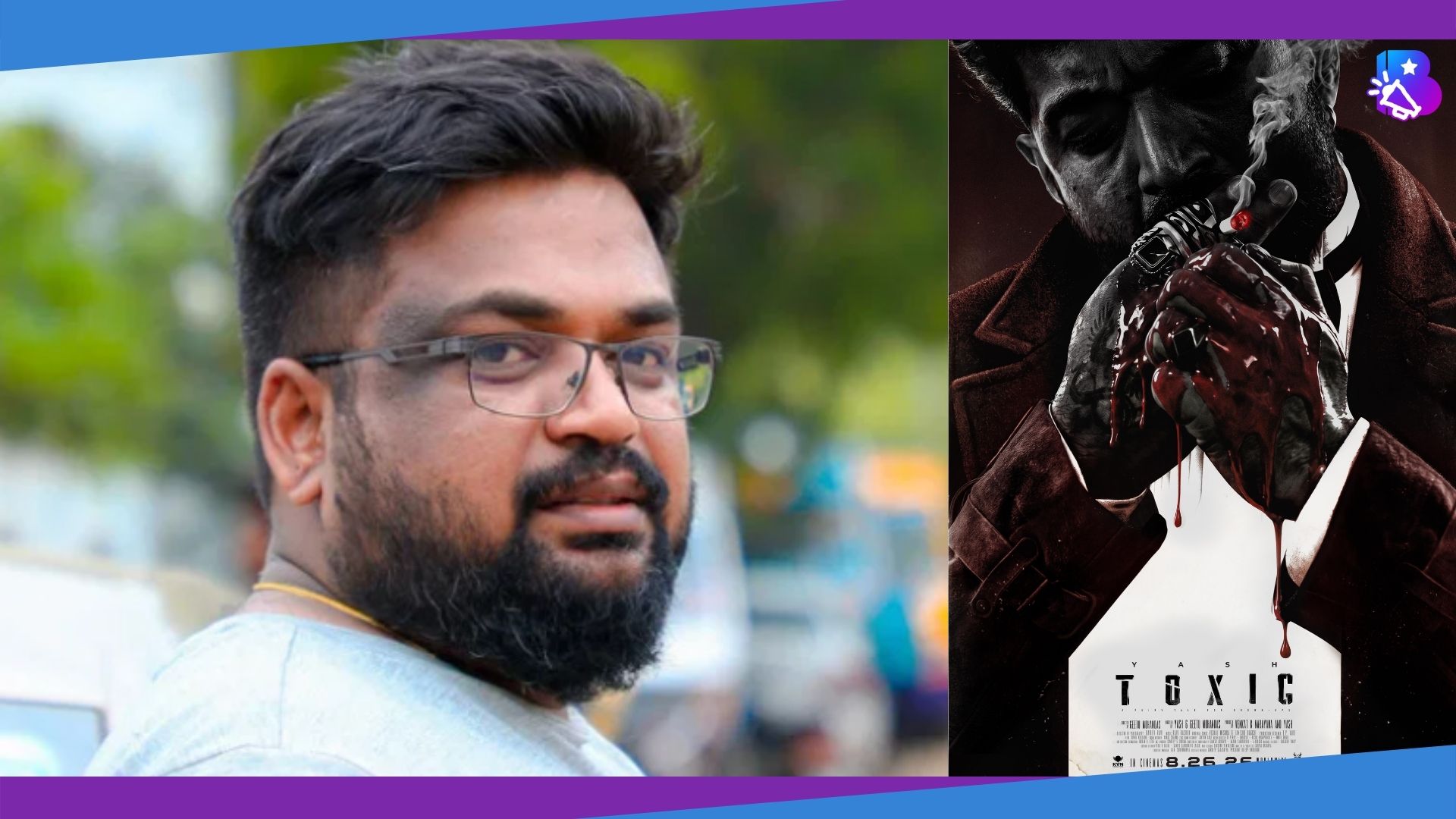 YouTuber Prashanth Rangaswamy has claimed that he received a legal notice over his review of Yash starrer Toxic. YouTuber Prashanth Rangaswamy has claimed that he received a legal notice over his review of Yash starrer Toxic.
