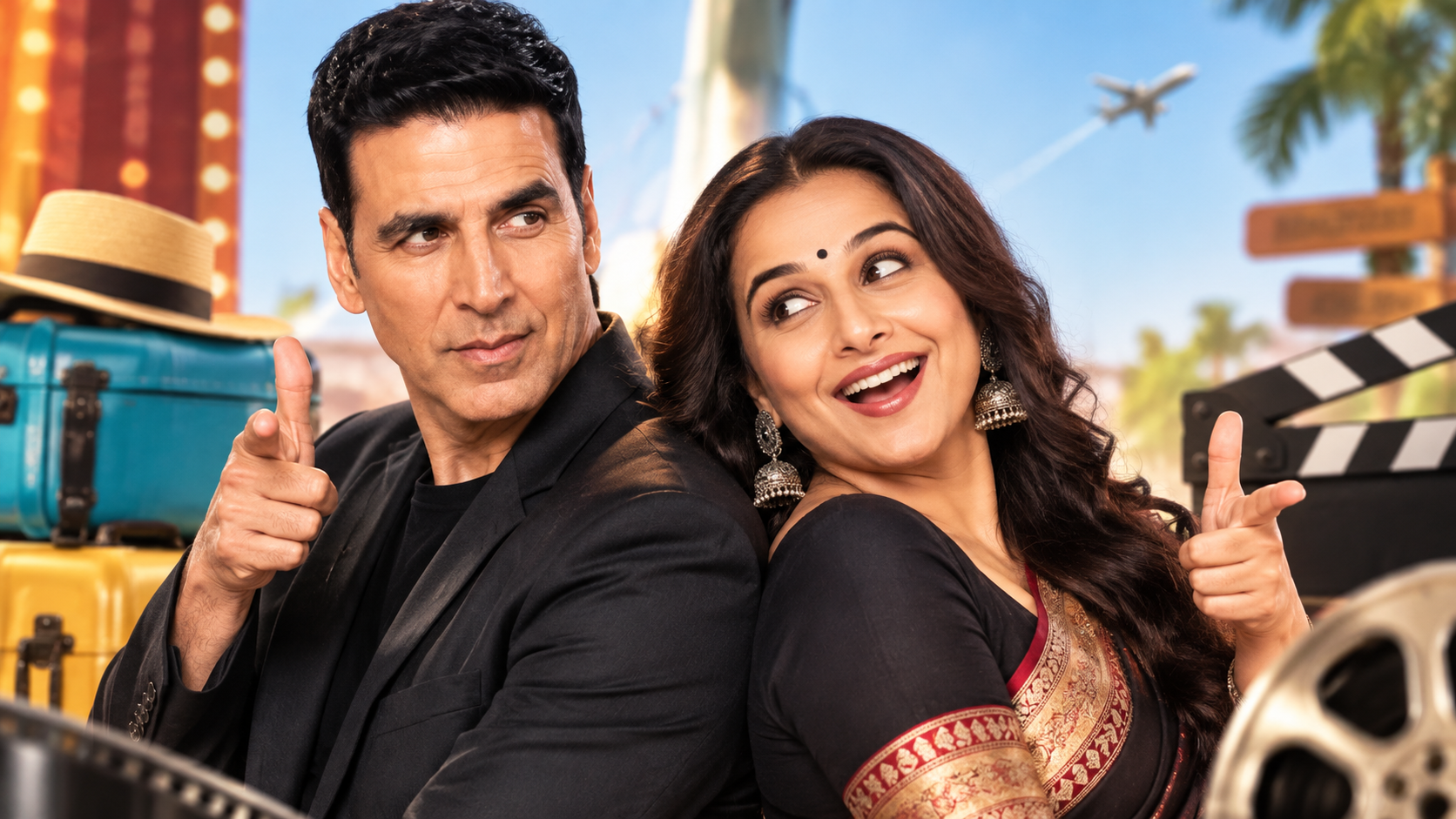 Akshay Kumar Announces Mauja Hi Mauja With Vidya Balan