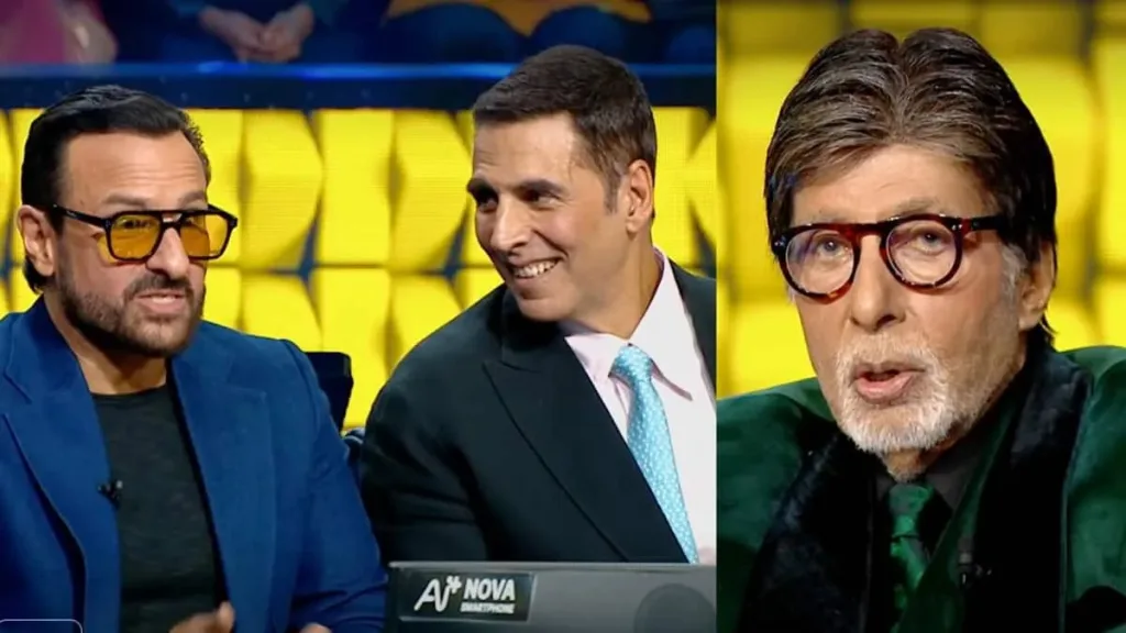 akshay kumar saif ali khan kbc