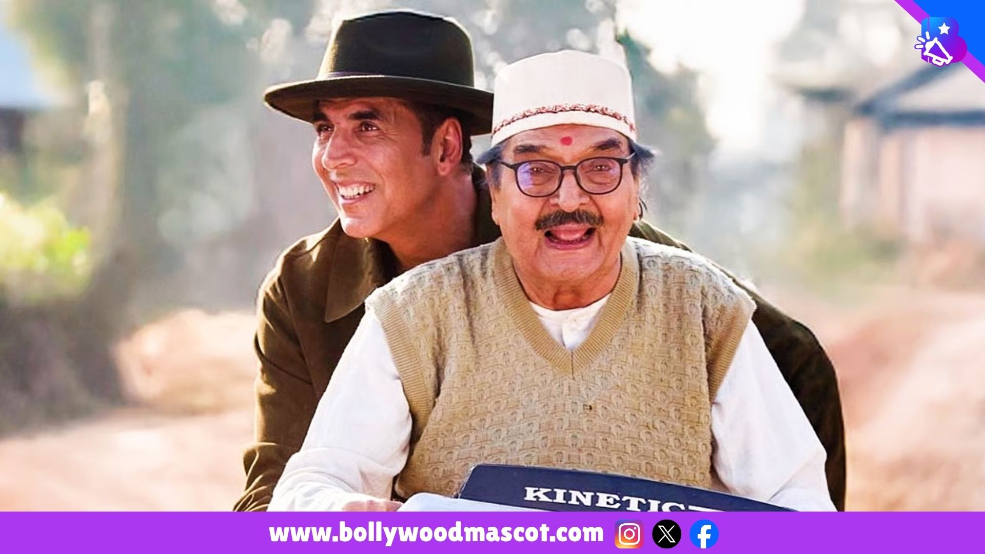 Akshay Kumar Shares Asrani Last Shot From Haiwaan, Says ‘There Can Be No One Like You’