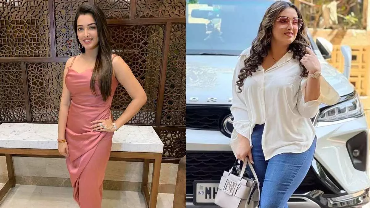 Mahhi Vij, Amrapali Dubey Fight