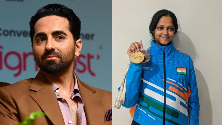 ayushmann khurrana helps shooter meghana sajjanar 6ab33cb090d3a