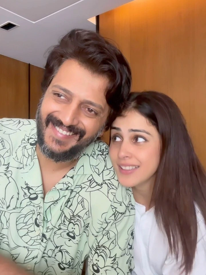 Genelia Gives Riteish 100%, Says Her Support Makes Him Complete