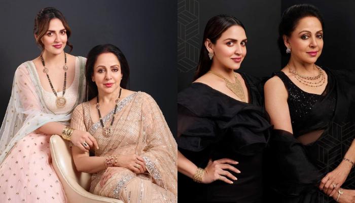 hema malini calls esha and ahana her treasures on daughters day 6ab91ef3cd227