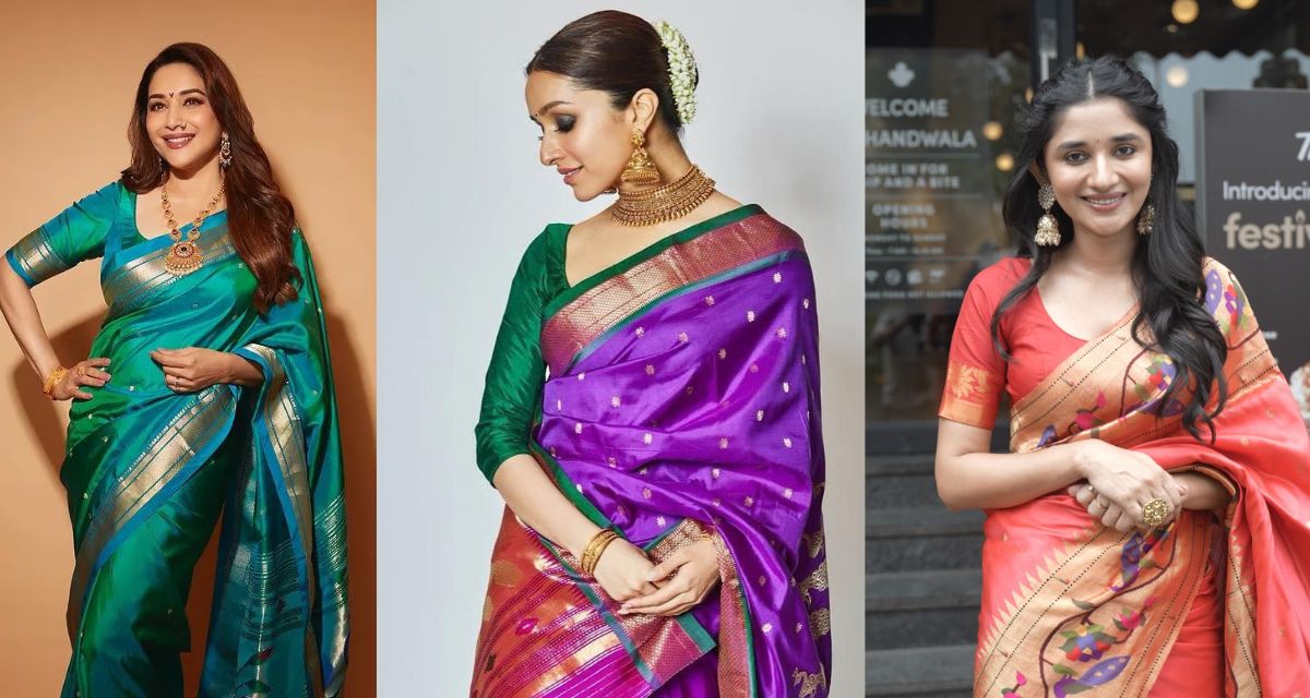 madhuri dixit reveals her love for paithani sarees 6ab5ec1ed33ba