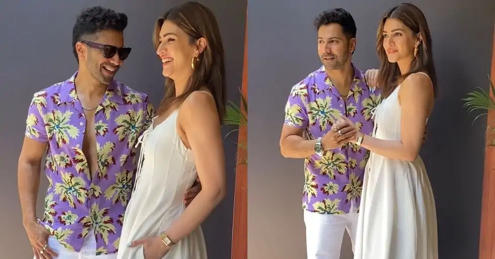 Kriti Sanon, Varun Dhawan reunion