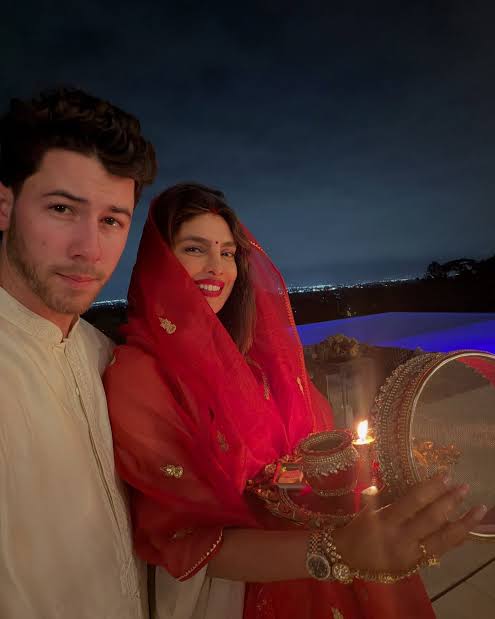 priyanka chopra shares 5 adorable karwa chauth moments as nick jonas adjusts tour schedule to be home 6ae431e5b7920