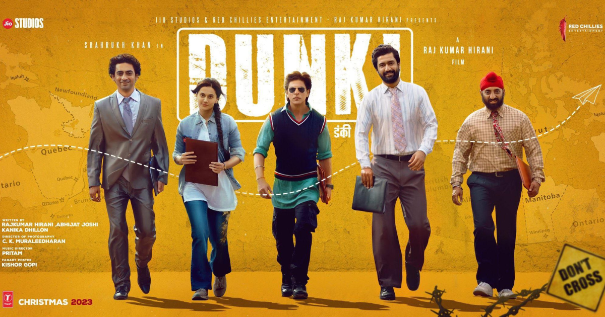 Dunki Movie Review & Rating: Shah Rukh Khan and Taapsee Pannu Deliver a Heartwarming Narrative