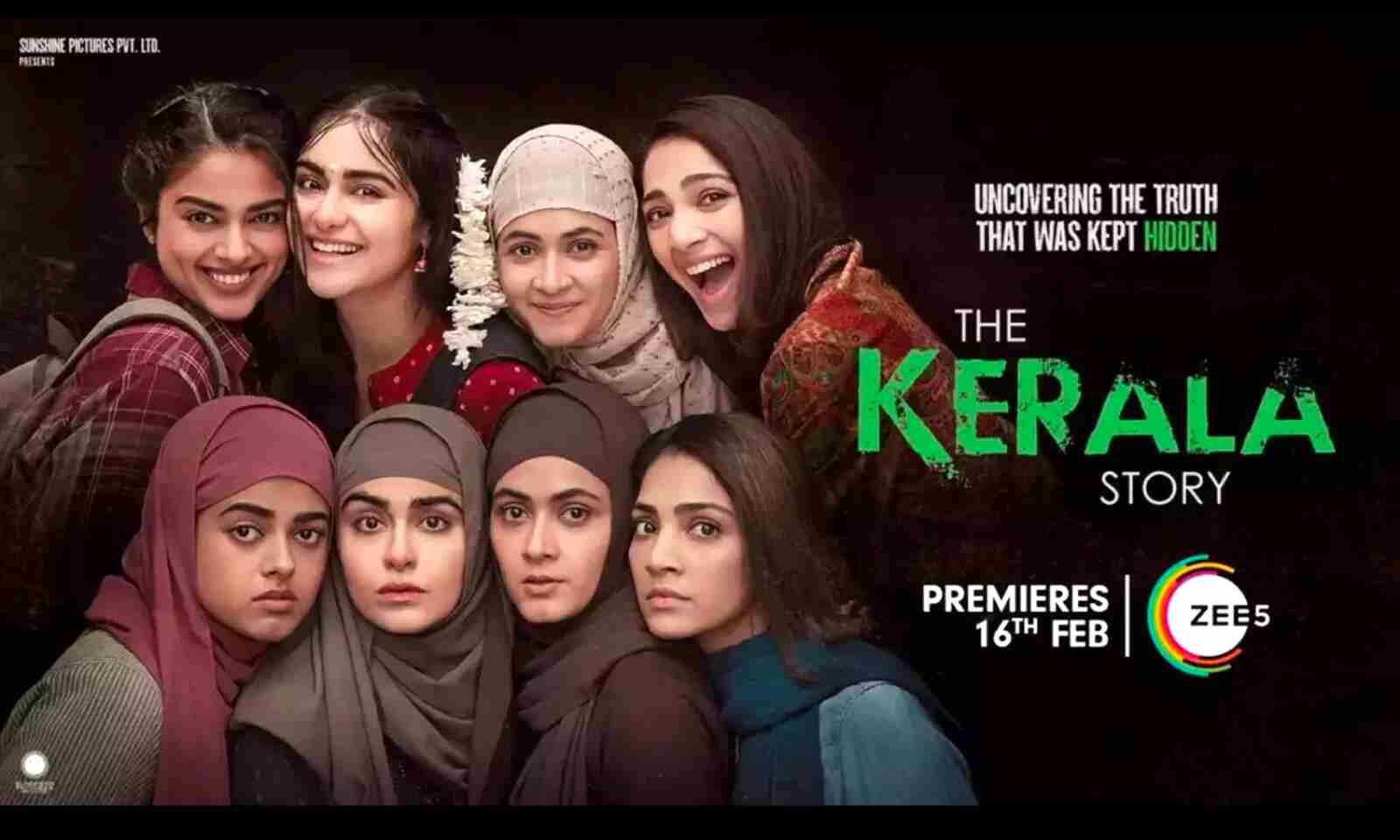 Adah Sharma's 'The Kerala Story' Confirmed for ZEE5 OTT Premiere on February 16