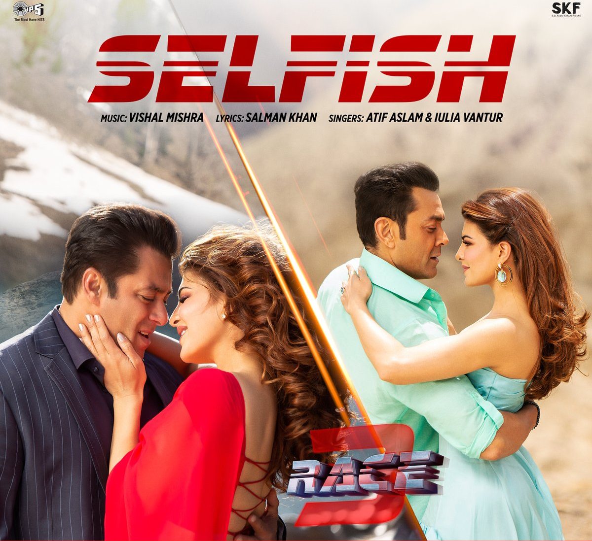 Watch Selfish Song from Race 3: Jacqueline Fernandez roromancing with Salman Khan and Bobby Deol