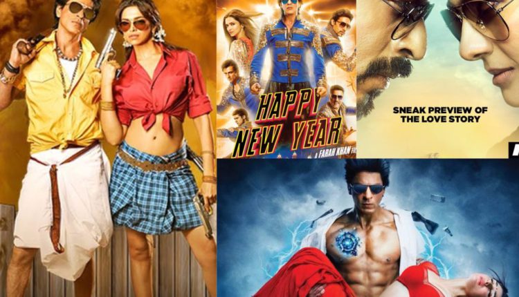 Shah Rukh Khan Full Movie List with Box Office Performance