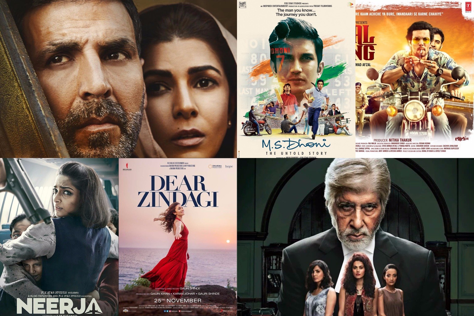 Top 10 Bollywood Movies Of 2016 On IMDB Bollywood Mascot