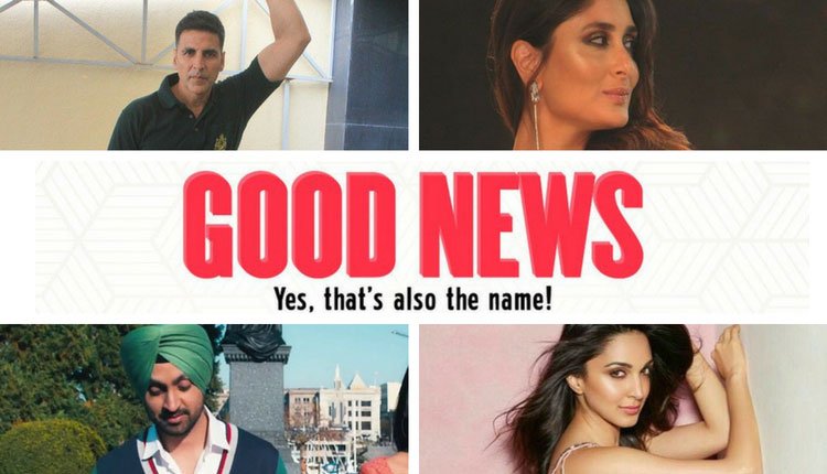 Akshay Kumar and Kareena Kapoor Khan next film called Good News