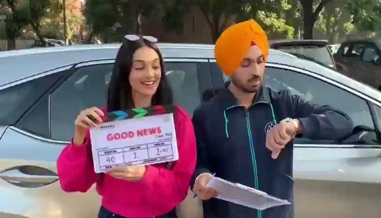 Good News: Kiara Advani And Diljit Dosanjh Starts Film Shooting