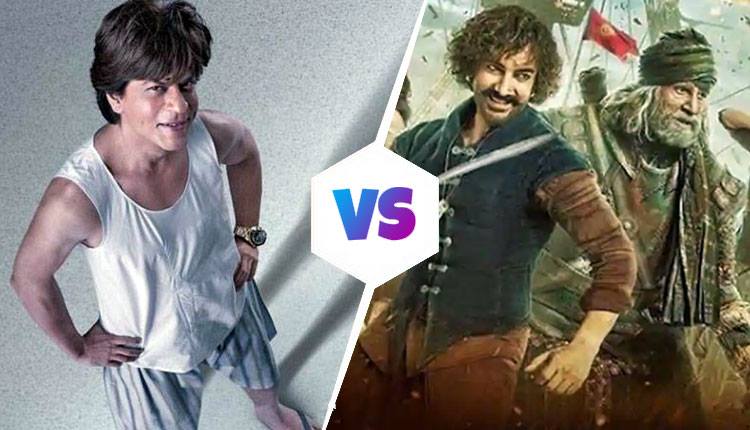 Zero vs Thugs of Hindostan Daywise Box Office Collection