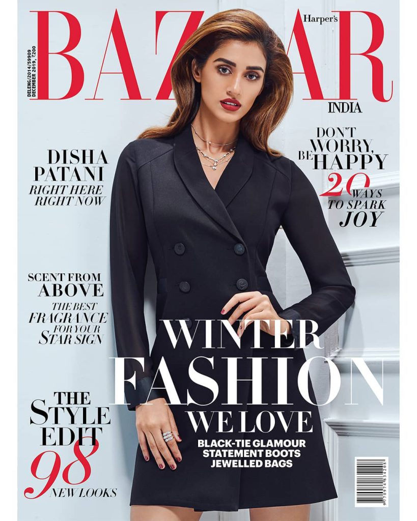 Disha Patani's Sizzling Photoshoot for Bazaar Magazine - Bollywood Mascot