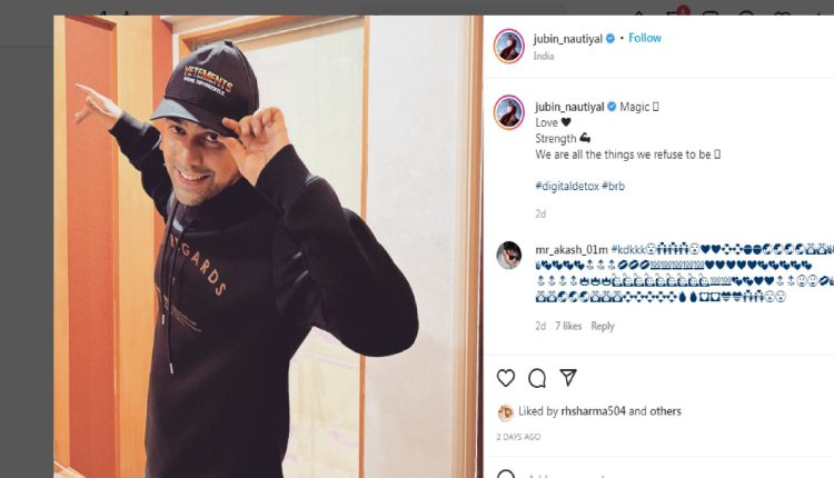 Singer Jubin Nautiyal