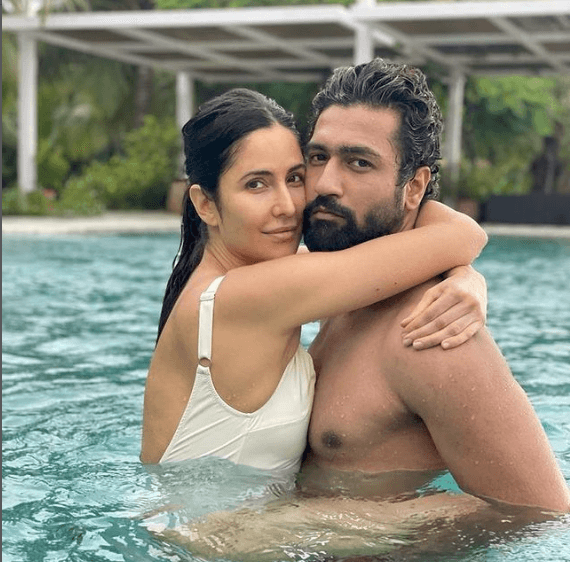 Katrina Kaif And Vicky Kaushal Just Shared Picture In Pool On Instagram What User Reacted With Salman Khan Name