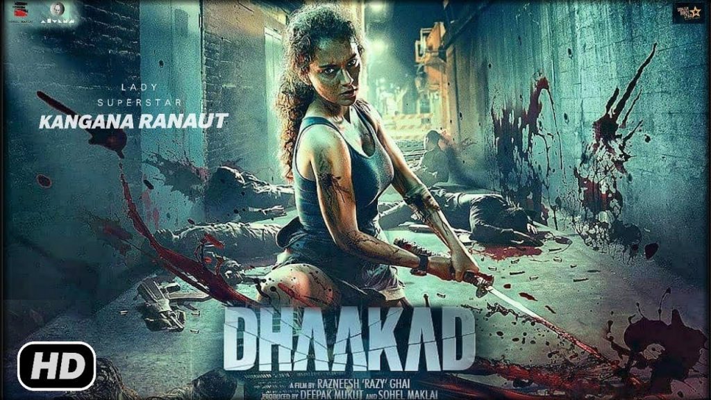 Dhaakad movie Download Telegram link Full Free