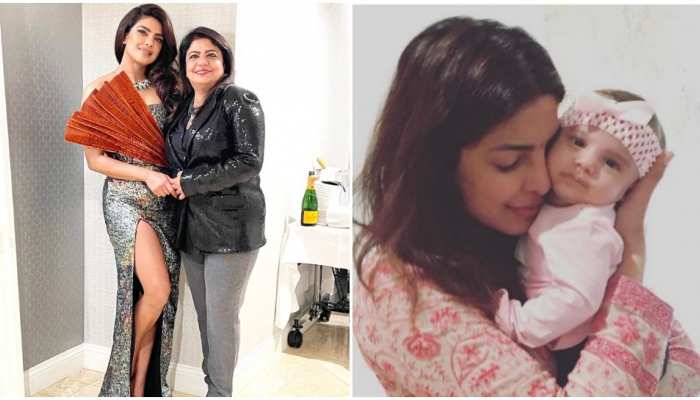 Priyanka Chopra shared a picture of her daughter Malti playing in Nani's lap