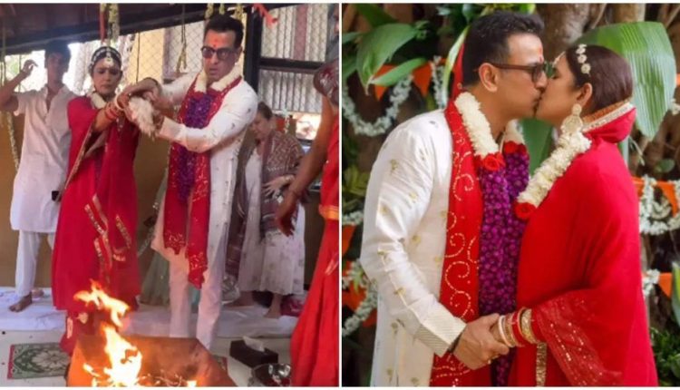 Ronit Roy and Neelam's wedding
