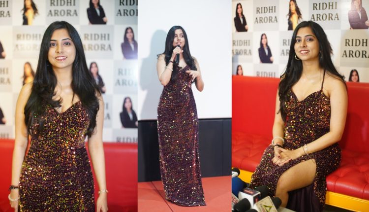 Agra to Mumbai & Mumbai to Globe Story of Known Actress Ridhi Arora