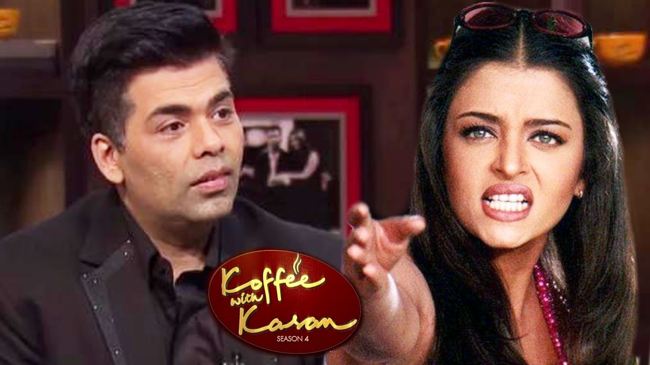 Aishwarya Rai Shutting Down Karan Johar's Question About Salman Khan in Front of Abhishek Bachchan