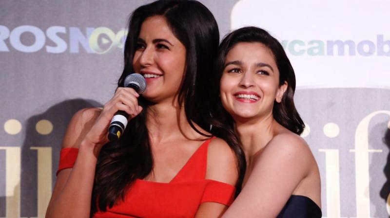 Alia Bhatt and Katrina Kaif appeared on Neha Dhupia's chat show, showcasing great chemistry and making personal revelations