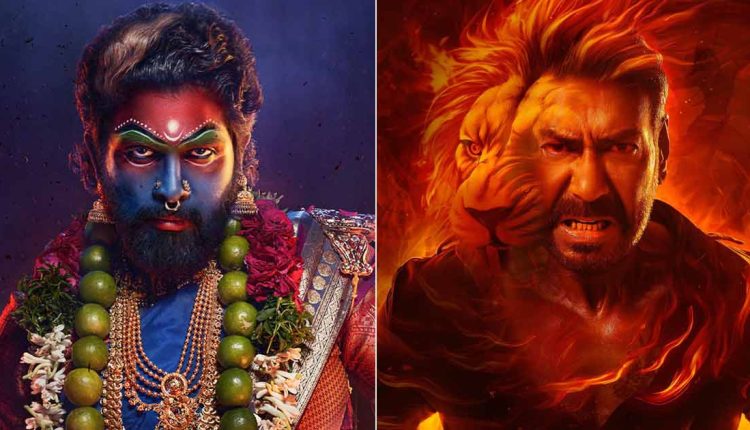 Allu Arjun Pushpa 2 Faces Tough Competition Against Rohit Shetty's Singham Again