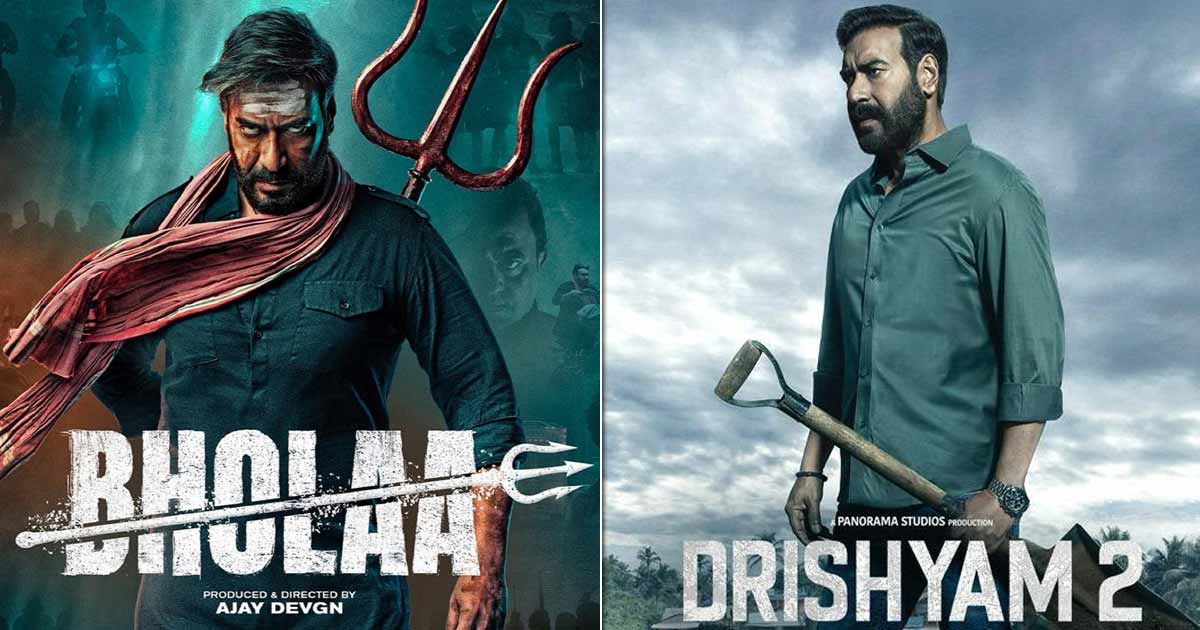 Bholaa Box office Collection: With the first day's earnings, Bholaa came in lower than Drishyam2 