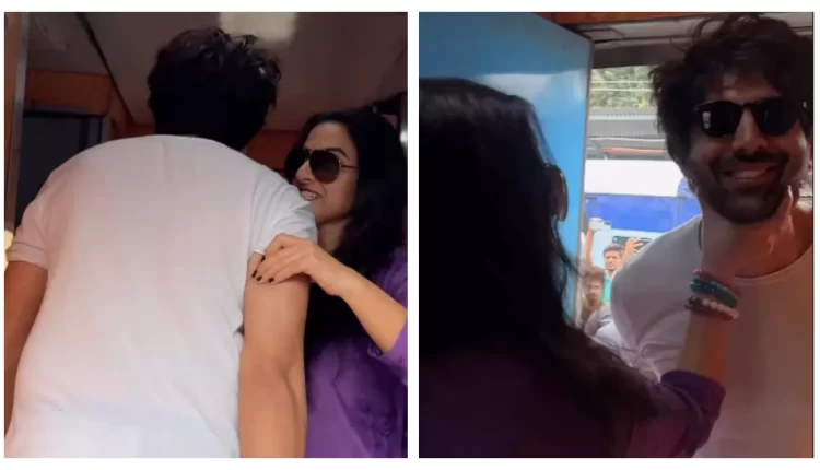 Bhool Bhulaiyaa 3 Vidya Balan's Hilarious Video, Kartik Aaryan in a 'Manjulika' Grip