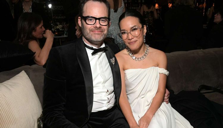 Bill Hader and Ali Wong Bollywood Mascot