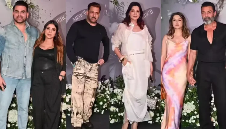 Bobby Deol, Sonali Bendre & Sonakshi Sinha Light Up Arpita–Arbaaz Khan Birthday Bash