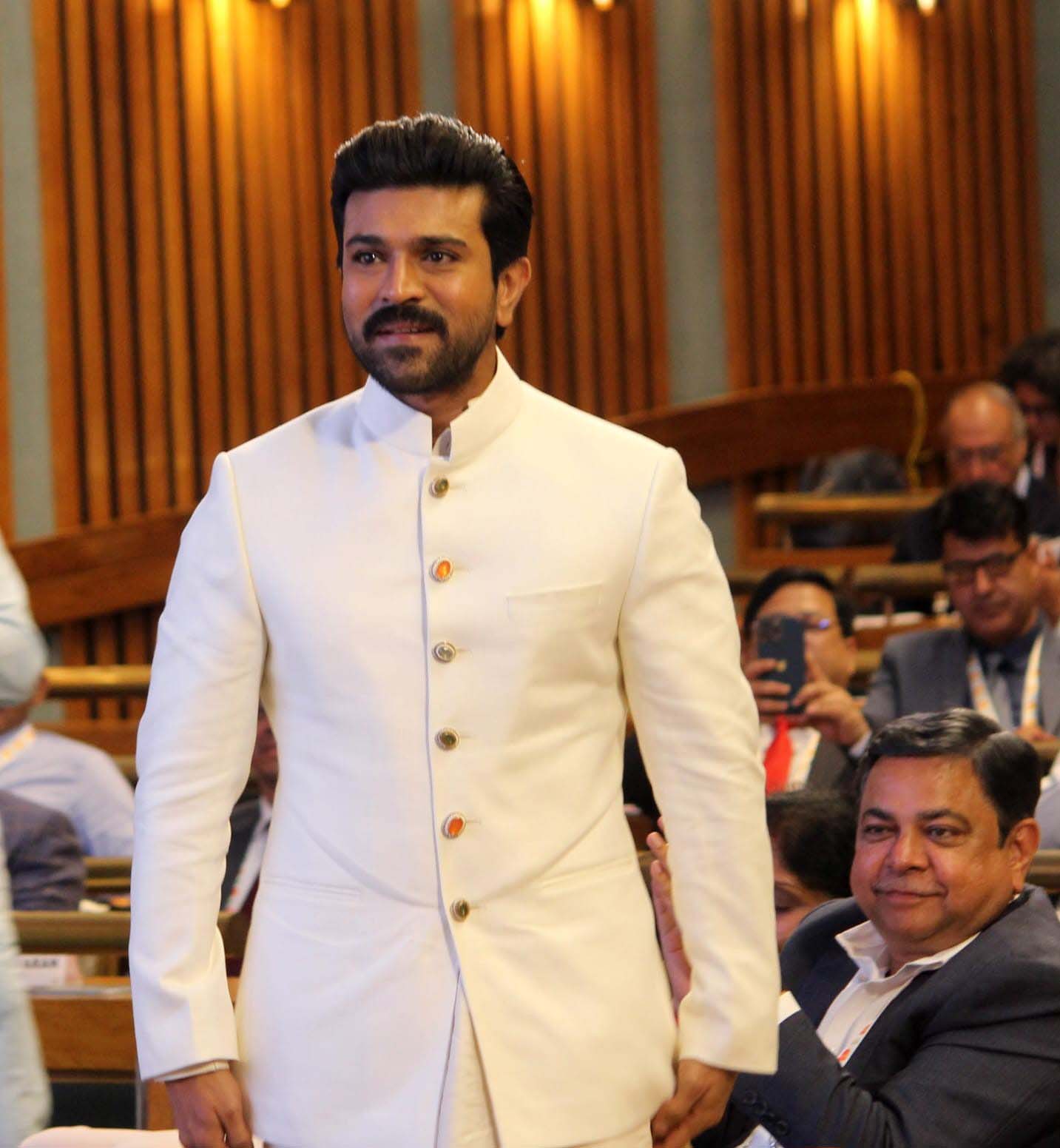 Ram Charan Stuns in Ethnic Attire at G20 Summit in Srinagar; Check out the Pictures