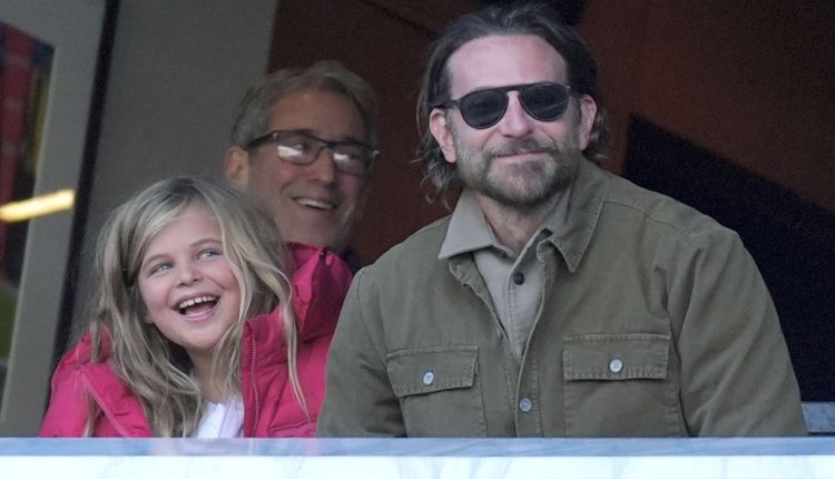 Bradley Cooper and Daughter Lea Support Eagles Bollywood Mascot