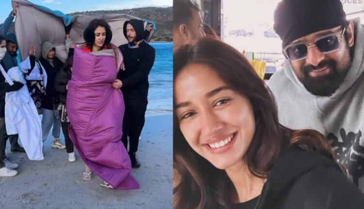 Disha Patani Shoots Crucial Scene with Prabhas in Freezing Cold for 'Kalki 2898 AD', Set Pictures Surface