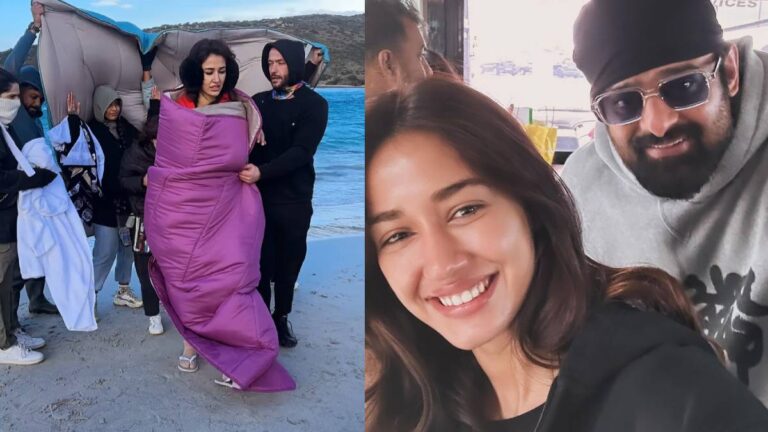 Disha Patani Shoots Crucial Scene with Prabhas in Freezing Cold for 'Kalki 2898 AD', Set Pictures Surface