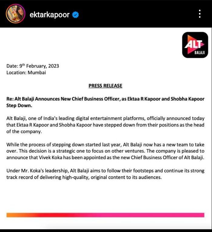 EktaKapoor legal notice bollywood mascot