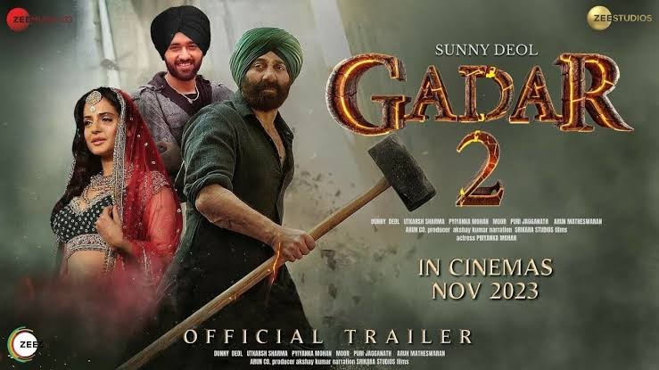 Gadar 2 movie details cast story box office release date