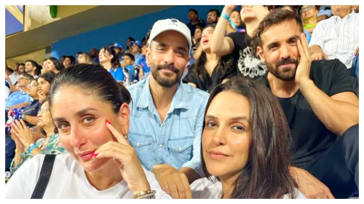 IPL 2024 Wraps Up Amidst Star-Studded Attendees and Unexpected Bonds: Kareena Kapoor, John Abraham, and Neha Dhupia Share Spotlight