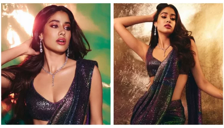 Janhvi Kapoor Stuns in Saree