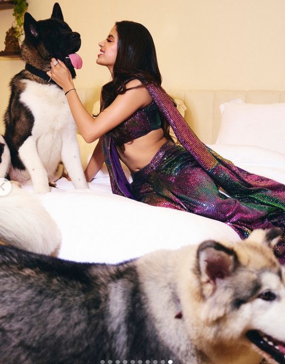 Janhvi Kapoor Stuns in Saree