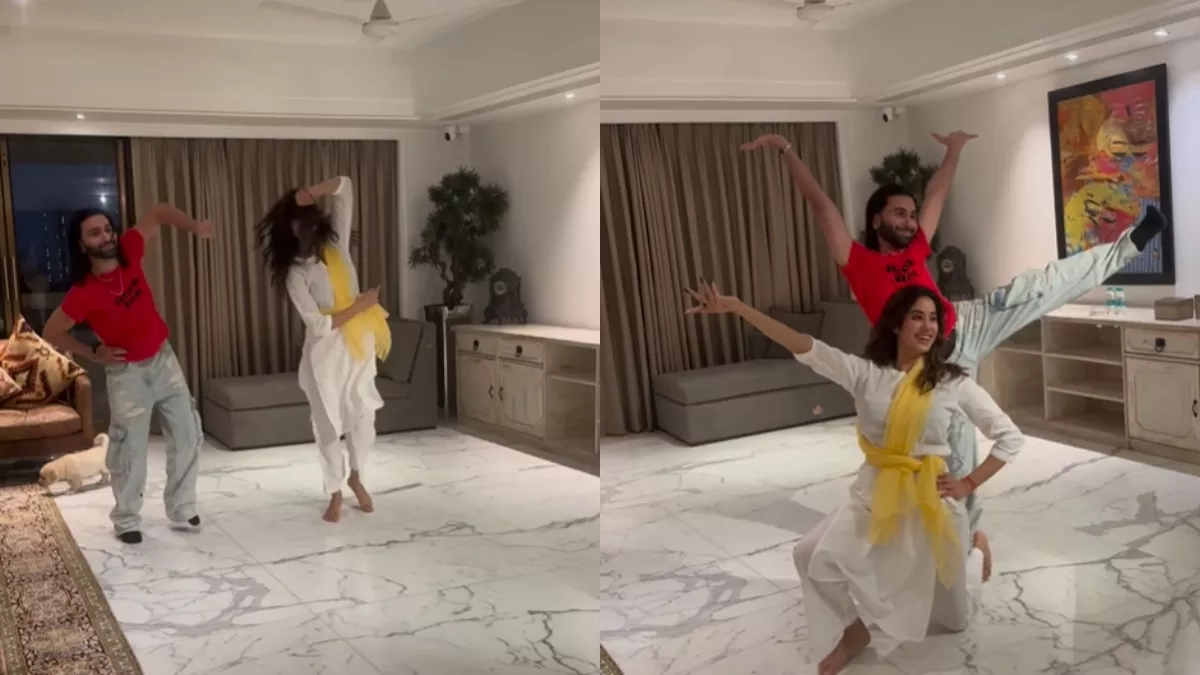 Janhvi Kapoor and Orry's Viral Dance to 'Pinga' Sets Social Media Abuzz