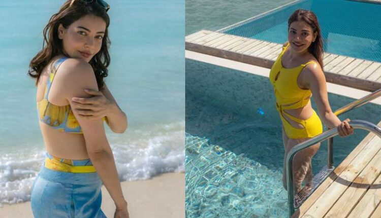 Kajal Aggarwal Radiates Vacation Elegance in Maldives Sunset Portraits