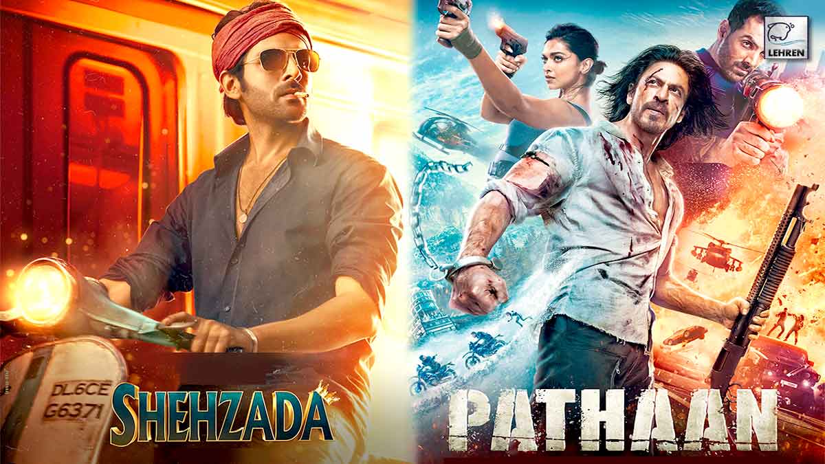 Kartik Aaryan movie Shehzada fares badly in front of Shah Rukh Khan's Pathan at the box office