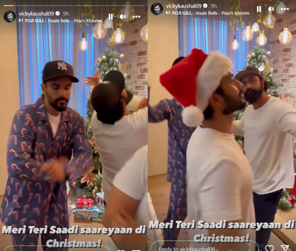 Katrina Kaif and Vicky Kaushal Share Romantic Christmas Celebrations on Social Media