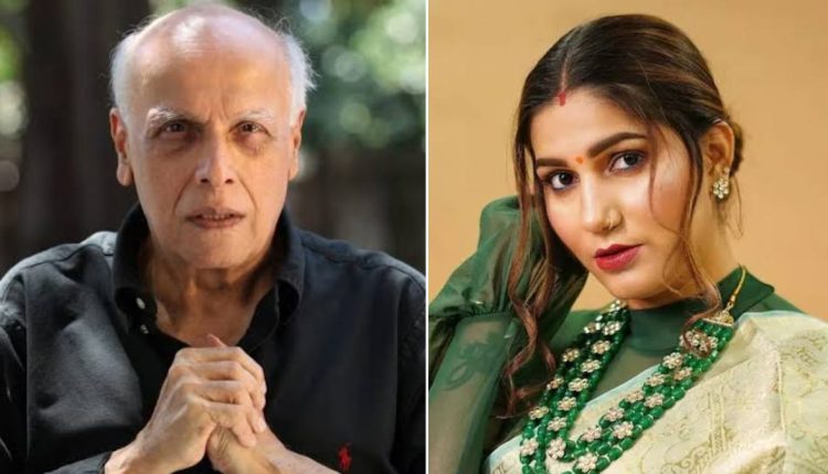 Mahesh Bhatt to Direct Biopic on Sapna Choudhary, Film Tentatively Titled 'Madam Sapna'