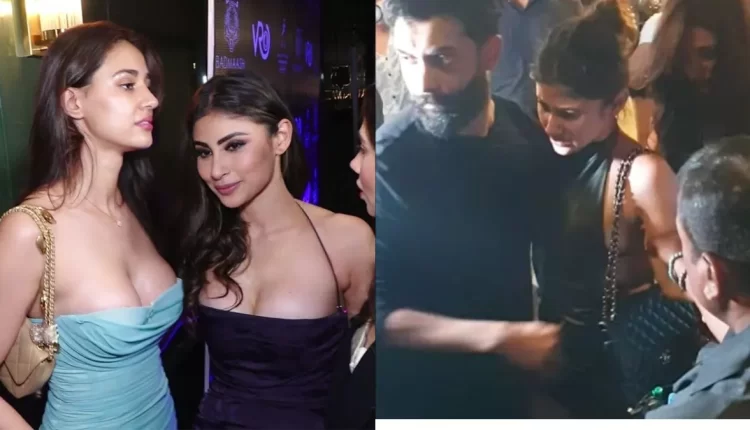 Mouni Roy Stumbles After New Year's Party, Husband Sooraj Nambiar Comes to Her Rescue