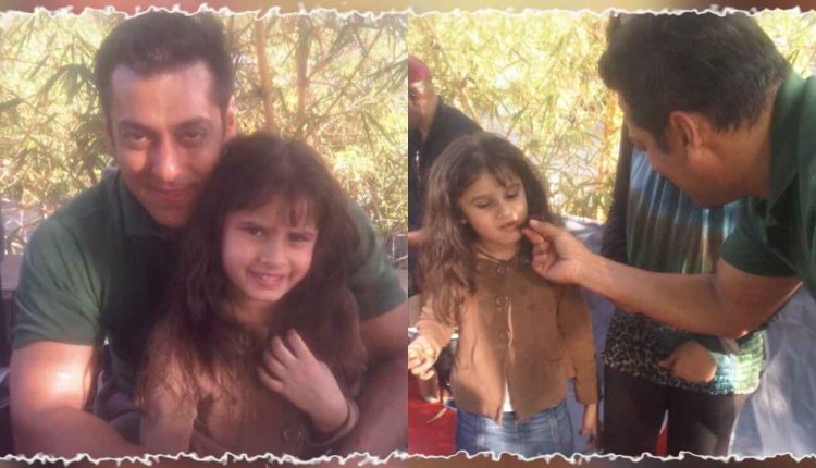 Rasha Thadani Childhood Photo with Salman Khan Goes Viral Ahead of Her Film Azaad